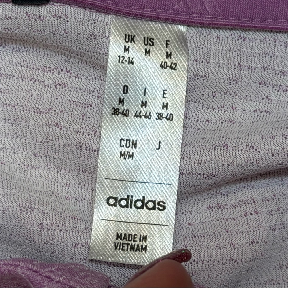Adidas Women's Ultimate365 Heat.Rdy Golf Polo Shirt quarter-zip size M NWT - Picture 3 of 15